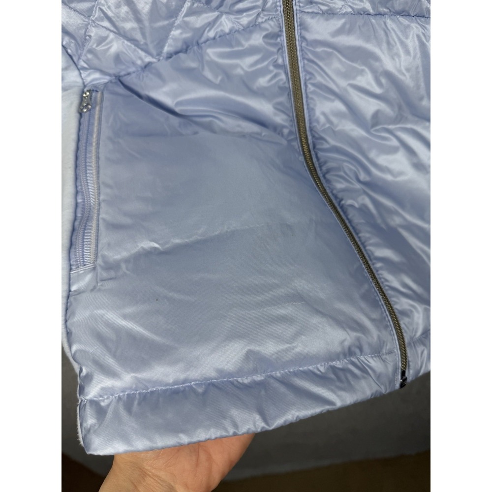 Lululemon Down For Run Down Vest Pale Blue Women's Sz 8 - Picture 3 of 12